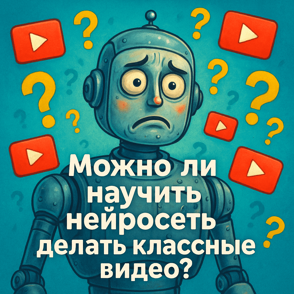 обложка для статьи про Как использовать нейросеть для видео: быстрый старт и советы