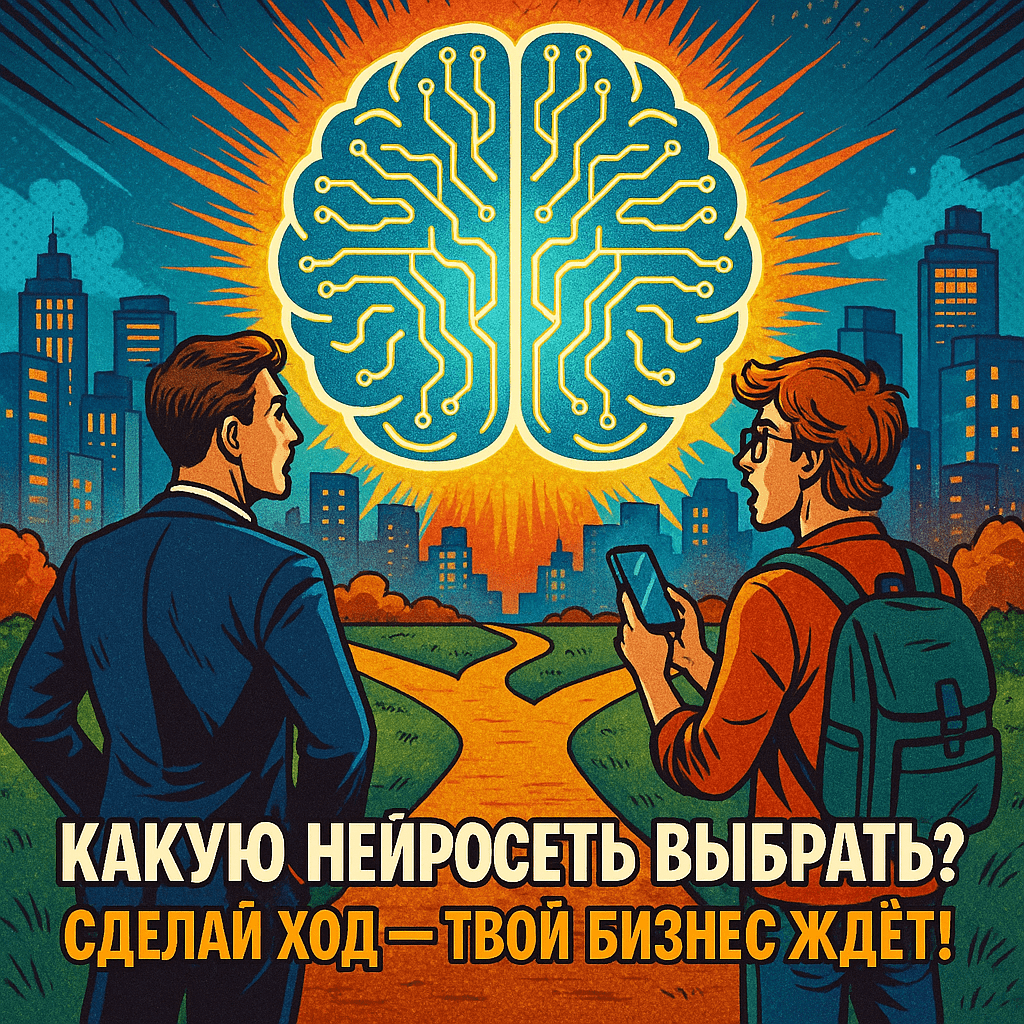 обложка для статьи про Какую нейросеть выбрать для создания видео: советы и ТОП сервисов