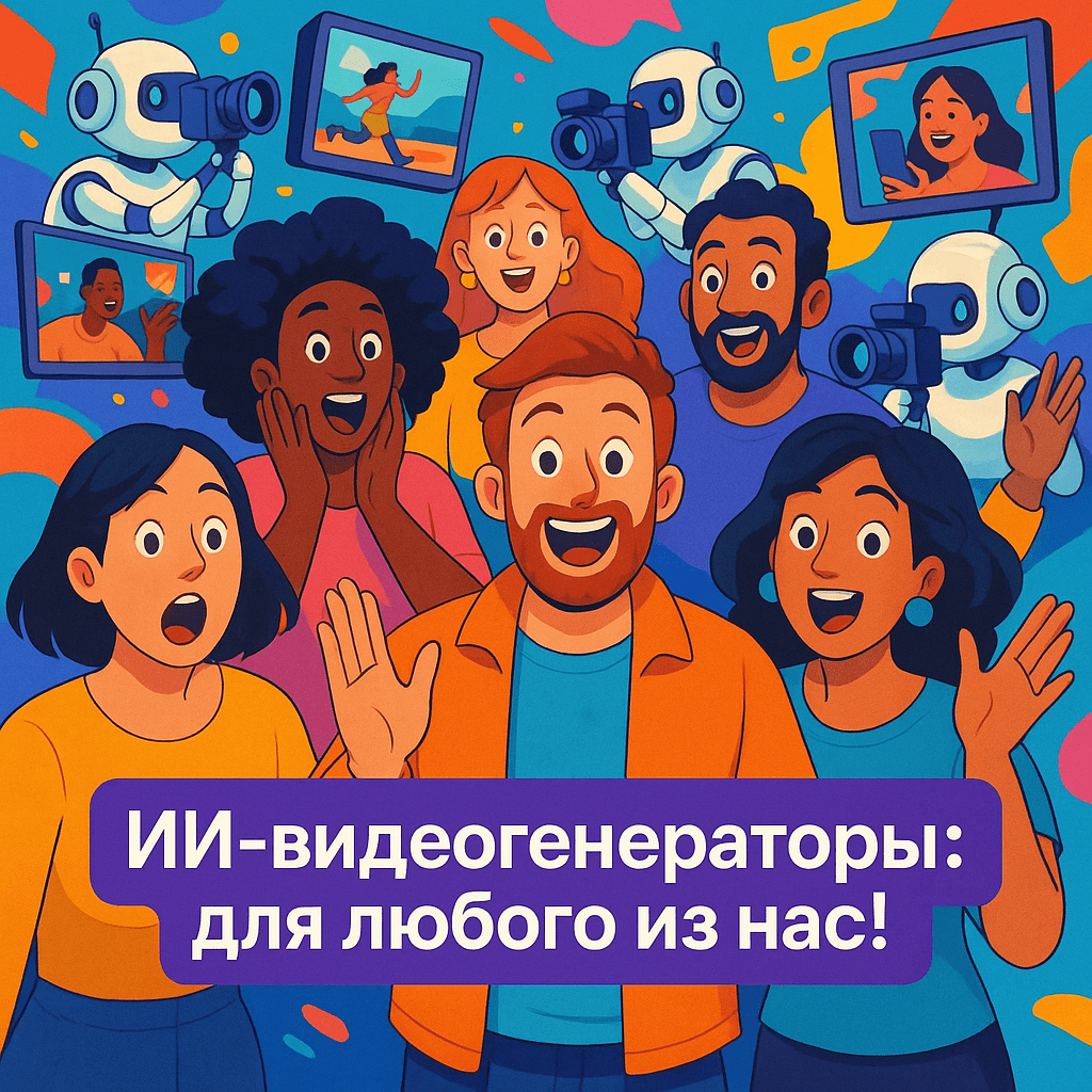 обложка для статьи про Кому подходит ИИ видео генератор и как выбрать лучший инструмент