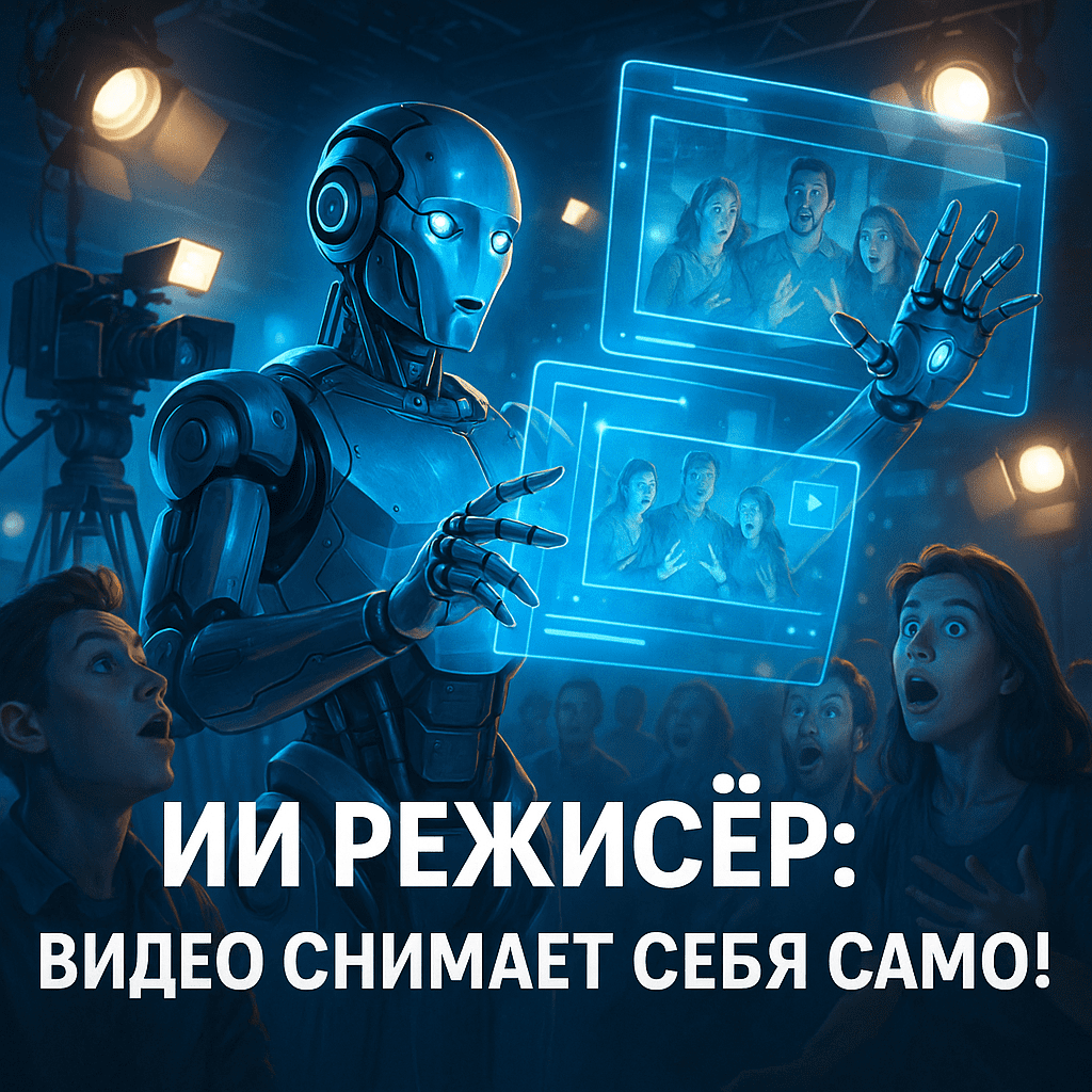 обложка для статьи про Как применение ai в видеопроизводстве меняет создание видео и анимации