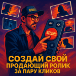 обложка для статьи про Как создать продающее видео для бизнеса: пошаговая инструкция 2024