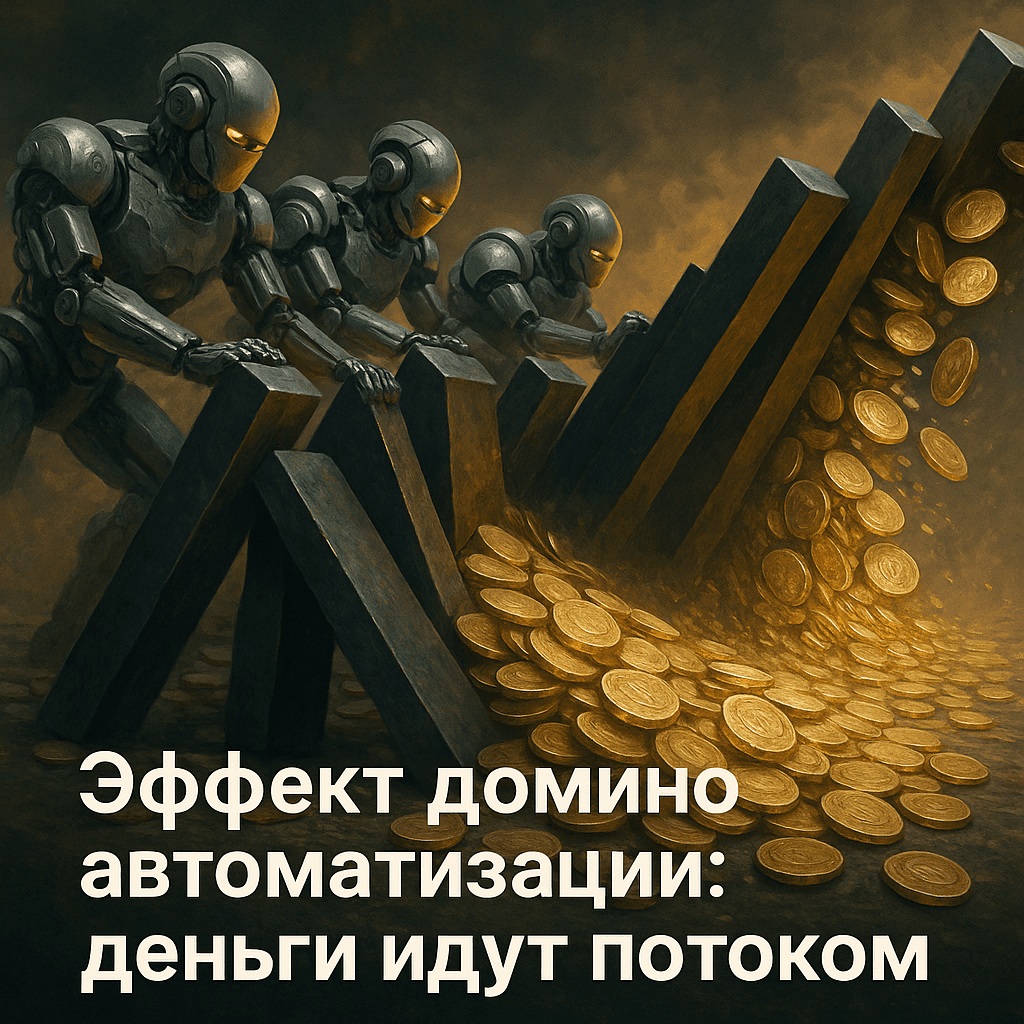 обложка для статьи про Экономия при автоматизации бизнеса: снижение затрат и рост прибыли