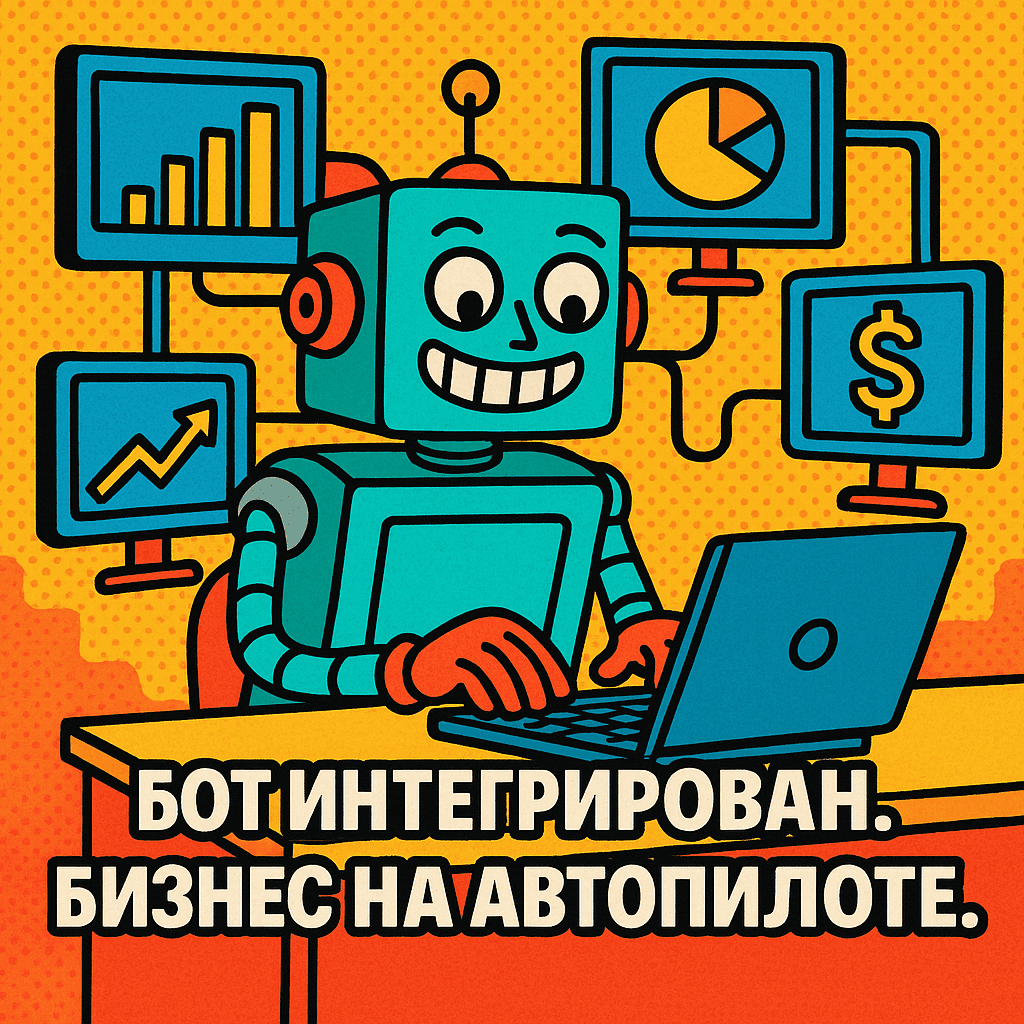 обложка для статьи про Интеграция чат-бота с CRM: быстрый старт автоматизации бизнеса