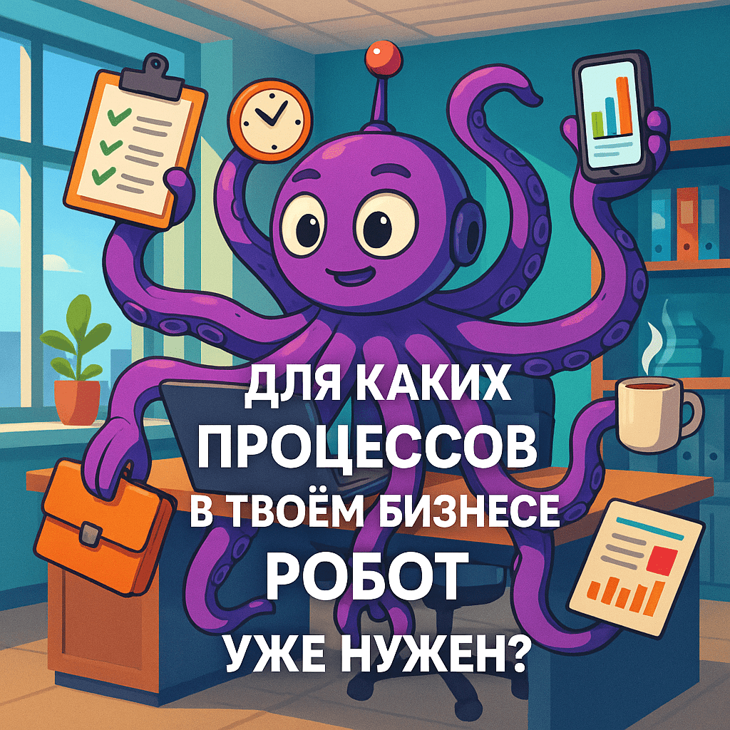 обложка для статьи про Какие бизнес-процессы автоматизировать в первую очередь и почему