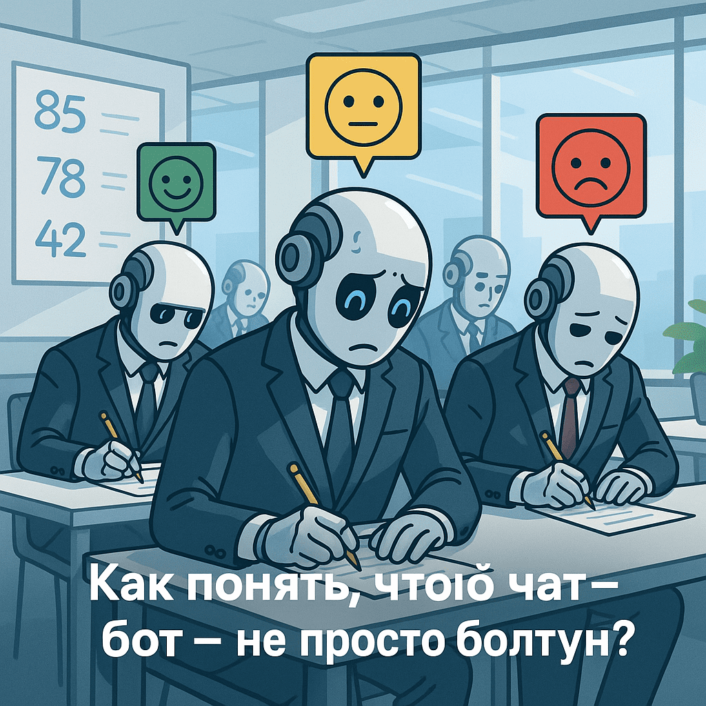обложка для статьи про Оценка эффективности чат-бота: как измерить ROI и ключевые метрики