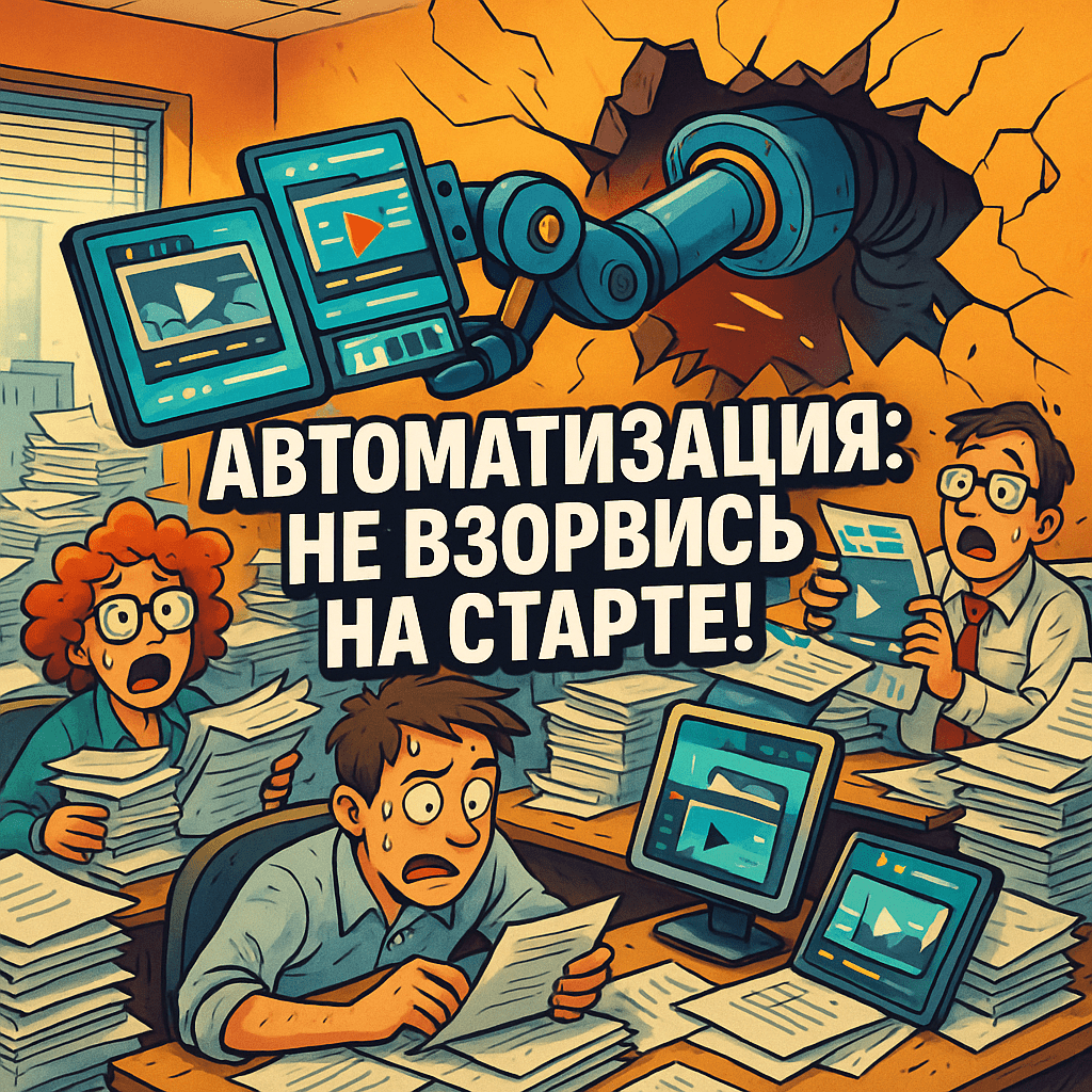 обложка для статьи про Внедрение автоматизации бизнес-процессов: этапы и советы для успеха